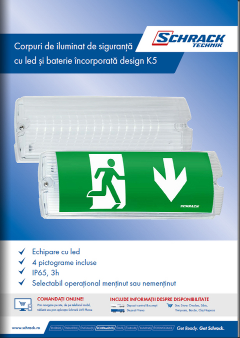 Corpuri de Iluminat de siguranță K5