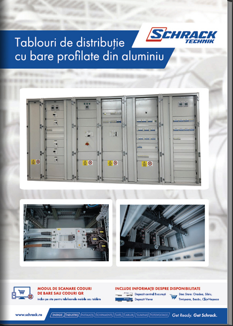 Catalog Catalog Tablouri de distribuție cu bare profilate din ALuminu