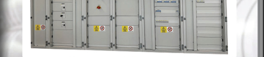 Tablouri de distributie cu bare profilate de aluminiu