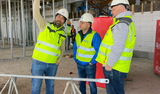 Evolutie constructie noul sediu de birouri și centru logistic Schrack Technik