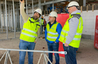 Evolutie constructie noul sediu de birouri și centru logistic Schrack Technik