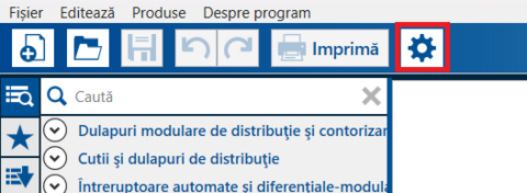 Unde pot adăuga sigla mea in Schrack Design