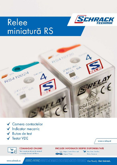 Relee miniatură RS