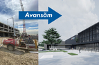 Evoluție construcție 1-5 Aprilie, noul sediu de birouri și centru logistic Schrack Technik