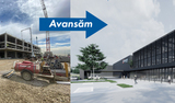 Evoluție construcție 1-5 Aprilie, noul sediu de birouri și centru logistic Schrack Technik