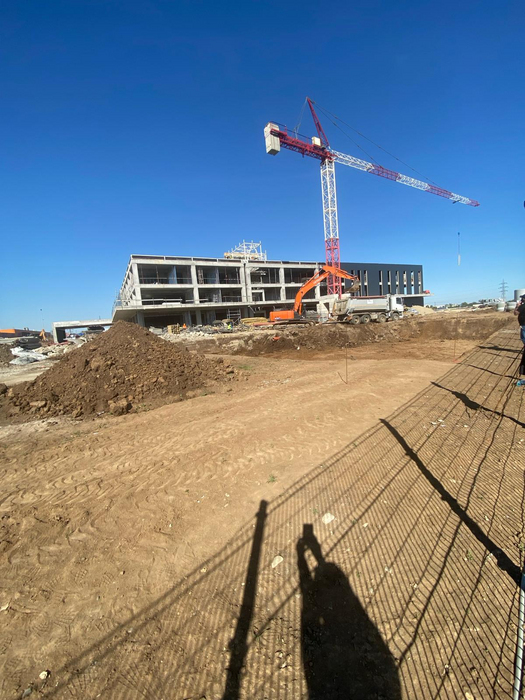 Evolutie constructie centru logistic Schrack Technik