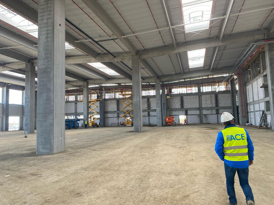 Evolutie constructie noul sediu de birouri și centru logistic Schrack Technik
