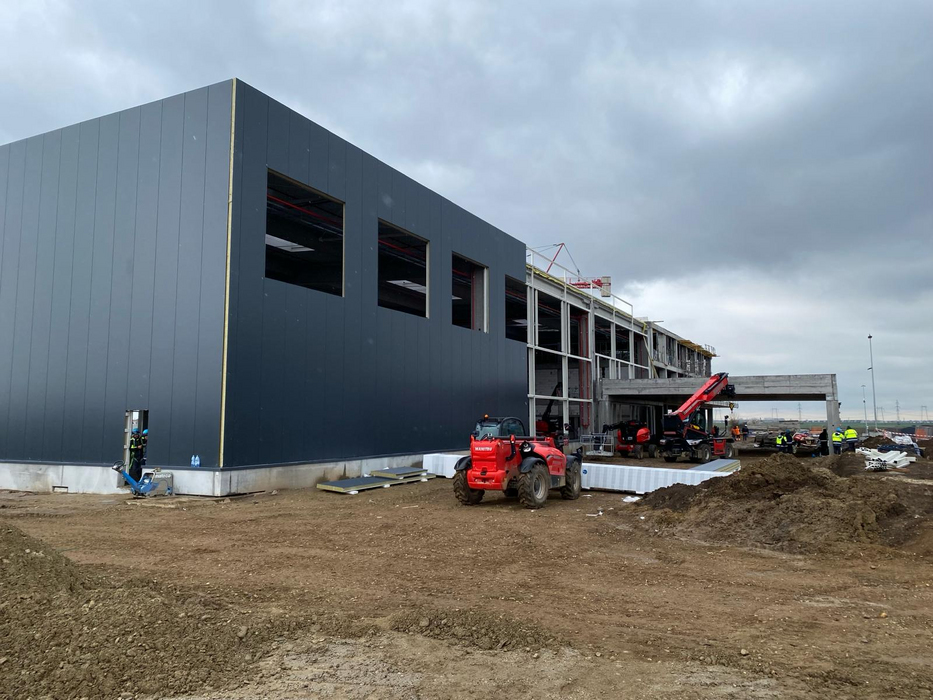 Evolutie noul sediu de birouri și centru logistic Schrack Technik