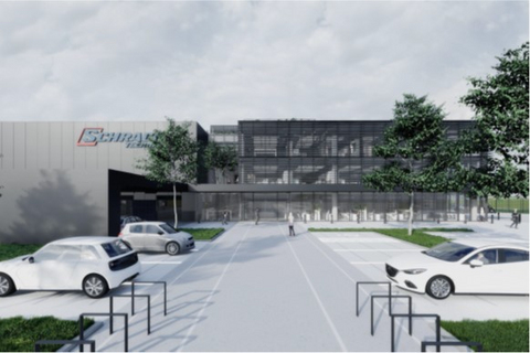randare centru logistic Schrack Technik