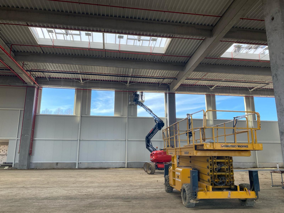 Evolutie constructie noul sediu de birouri și centru logistic Schrack Technik
