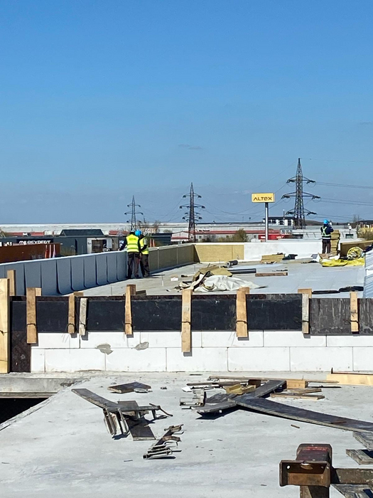 Evolutie constructie noul sediu de birouri și centru logistic Schrack Technik