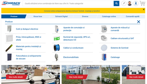 comenzi online Schrack Technik