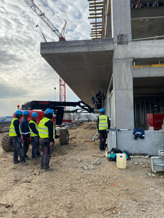 Evolutie constructie noul sediu de birouri și centru logistic Schrack Technik